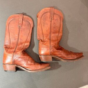 Genuine Lucchese cowboy boots